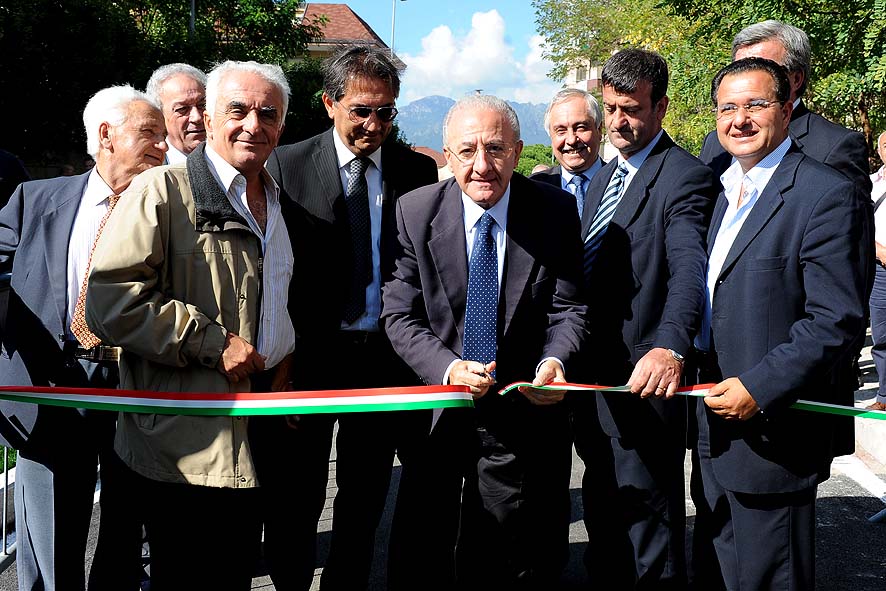   Inaugurazione rotatoria via Del Pezzo/via E. De Filippo. Salerno 30 settembre 2010
