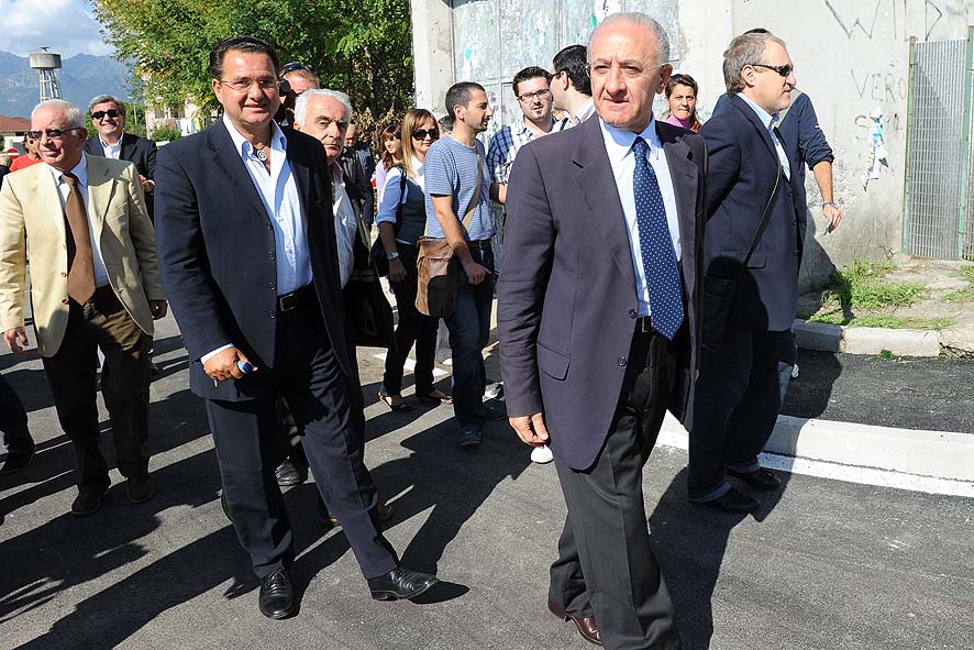   Inaugurazione rotatoria via Del Pezzo/via E. De Filippo. Salerno 30 settembre 2010
