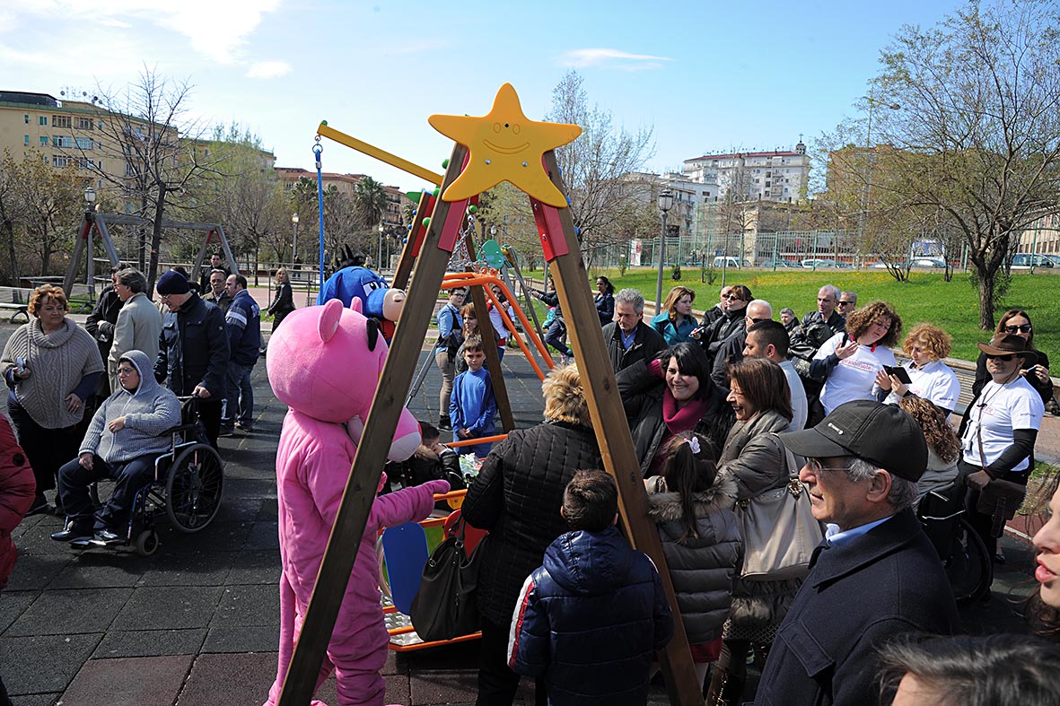   Una altalena per disabili al Parco Pinocchio ed un nuovo campetto a Sant'Eustachio
