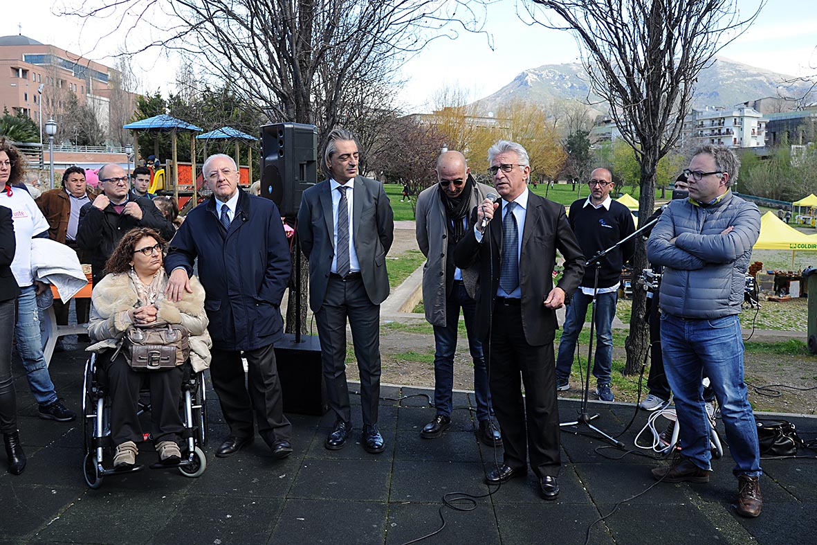   Una altalena per disabili al Parco Pinocchio ed un nuovo campetto a Sant'Eustachio
