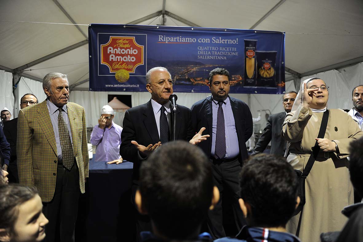   La Pasta Antonio Amato torna in commercio: serata di beneficenza al Parco del Mercatello
