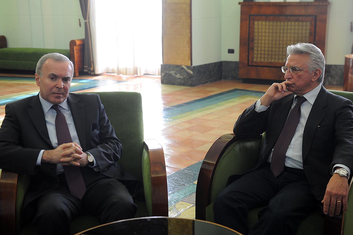   L'ambasciatore dell'Azerbaijan in visita a Palazzo di Citta'
