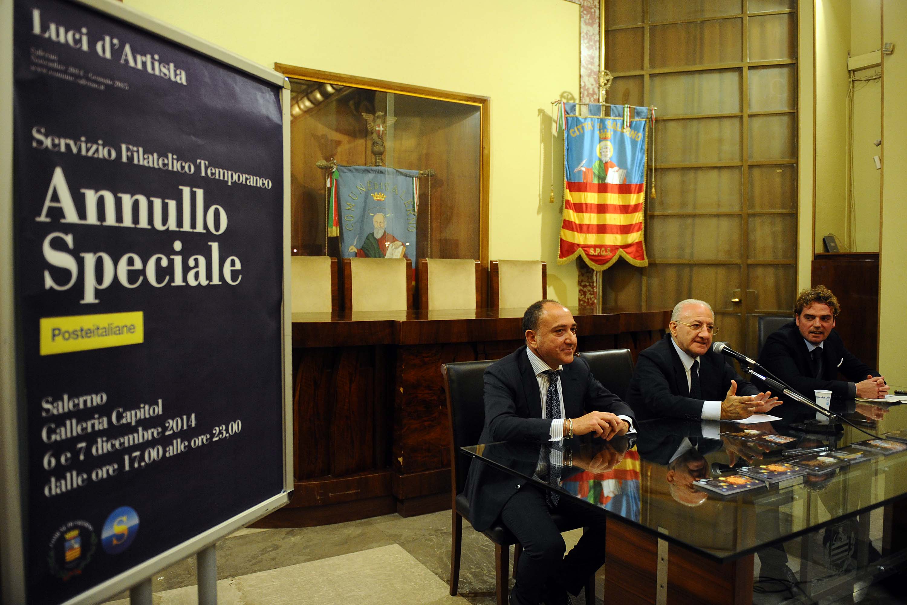   Un annullo filatelico speciale per Luci d'Artista 2014
