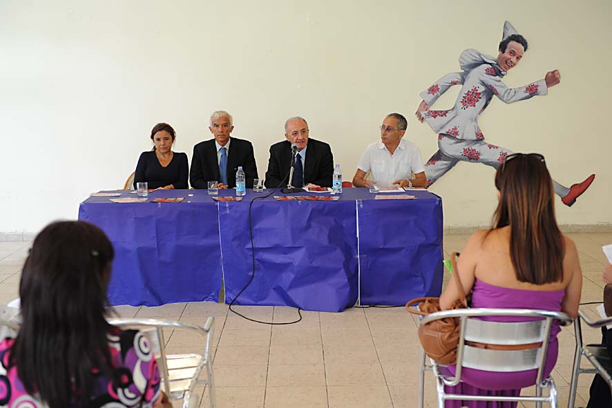   L'Arena del mare, il Sindaco Vincenzo De Luca presenta il programma al Parco Pinocchio, luned 26 luglio 2010
