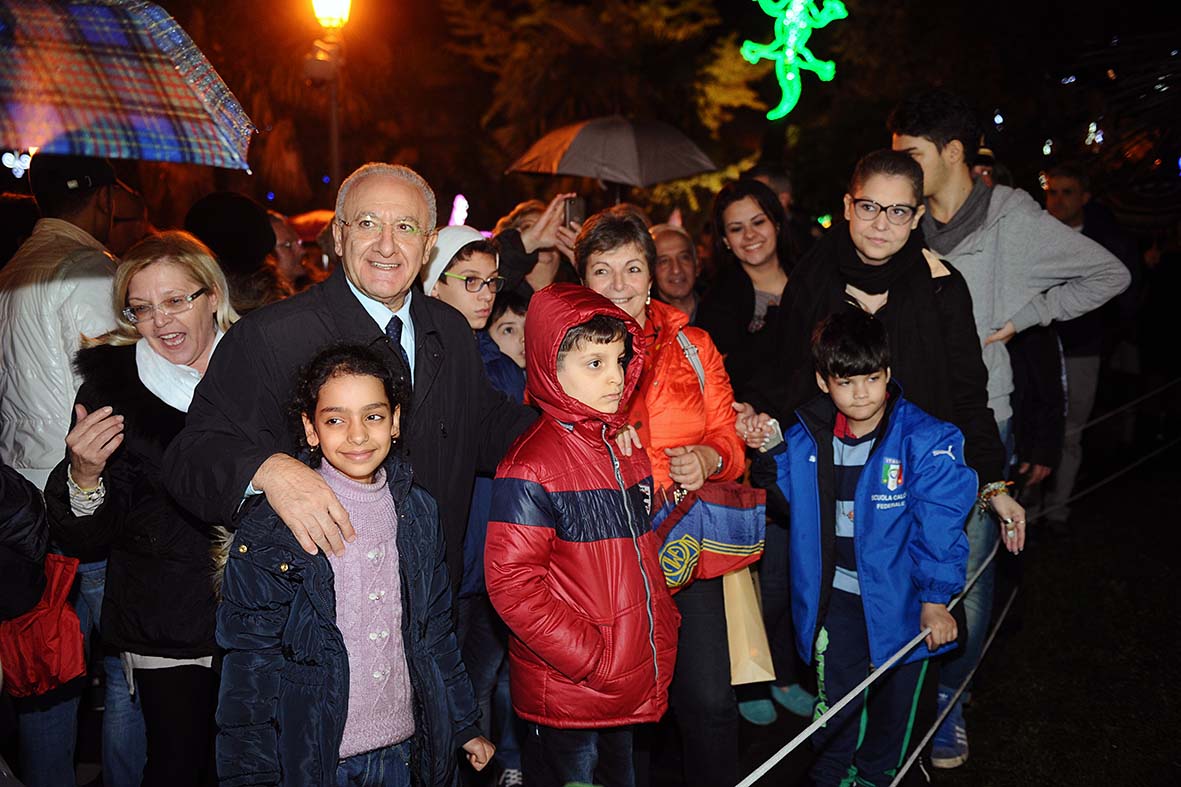   Bambini malati oncologici in citta' per Luci d'Artista
