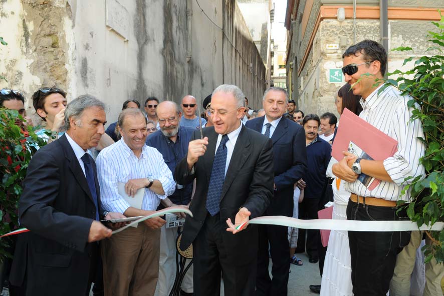   Inaugurazione nuovo Largo dei Barbuti e presentazione della rassegna estiva. 30 luglio 2009
