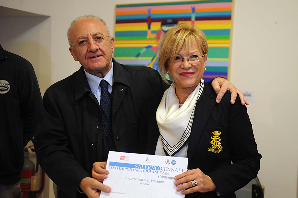   Biennale d?Arte Contemporanea di Salerno, il Sindaco premia gli studenti partecipanti
