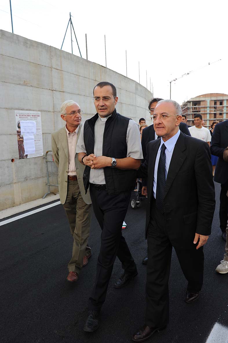   Inaugurazione della strada di collegamento Brignano-Casa Manzo. Salerno, 17 settembre 2010
