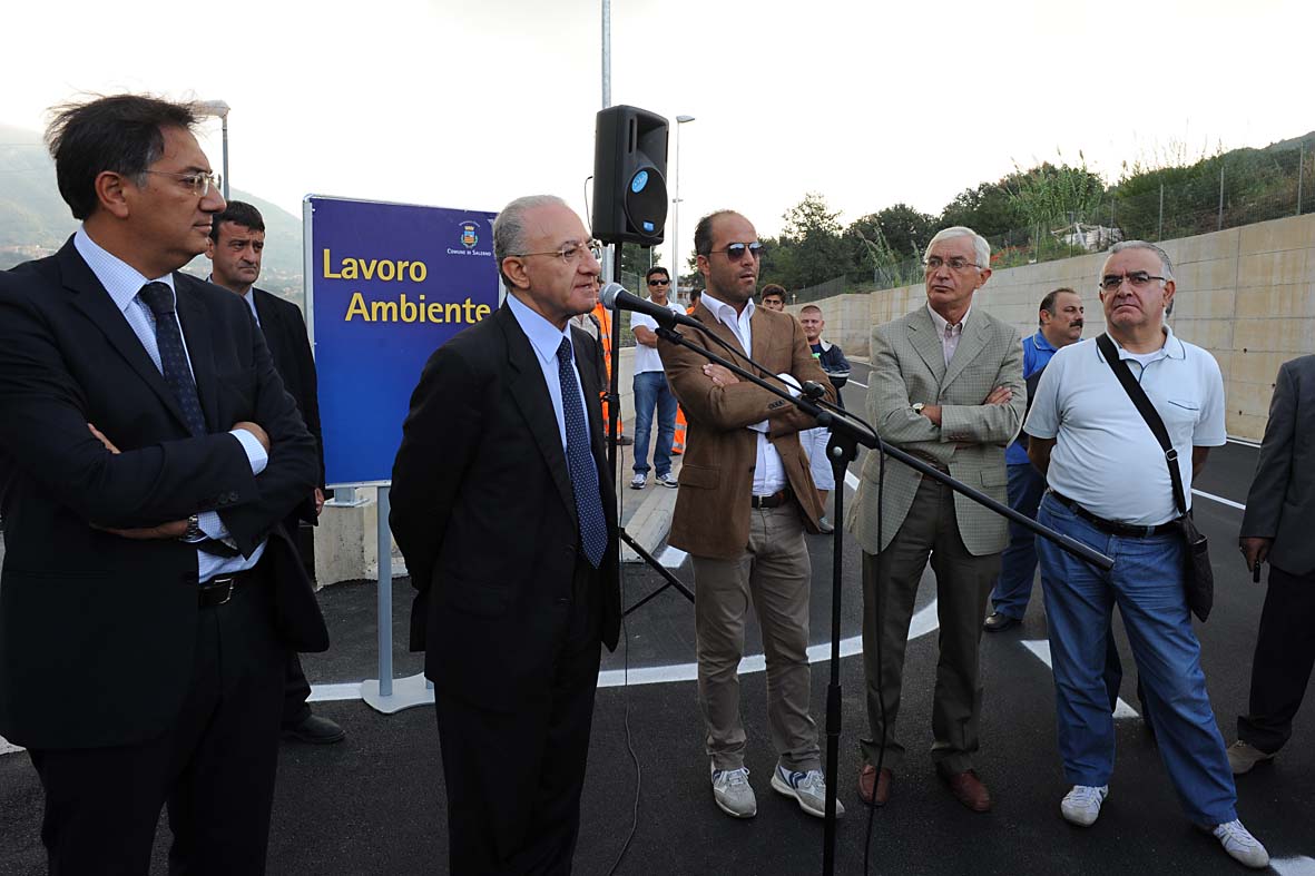   Inaugurazione della strada di collegamento Brignano-Casa Manzo. Salerno, 17 settembre 2010
