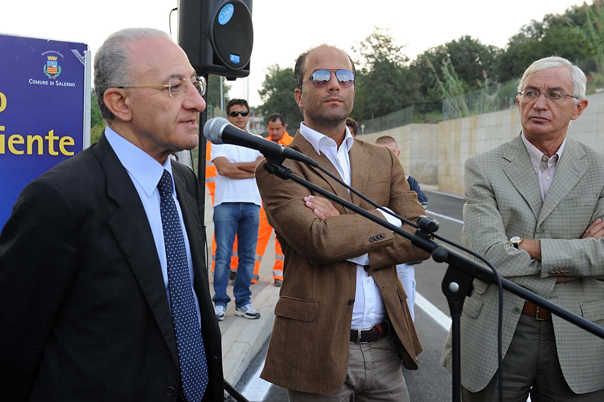   Inaugurazione della strada di collegamento Brignano-Casa Manzo. Salerno, 17 settembre 2010
