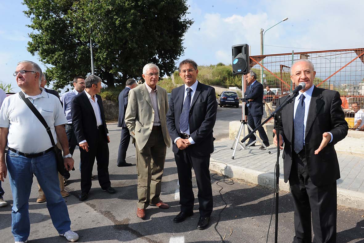   Inaugurazione della strada di collegamento Brignano-Casa Manzo. Salerno, 17 settembre 2010
