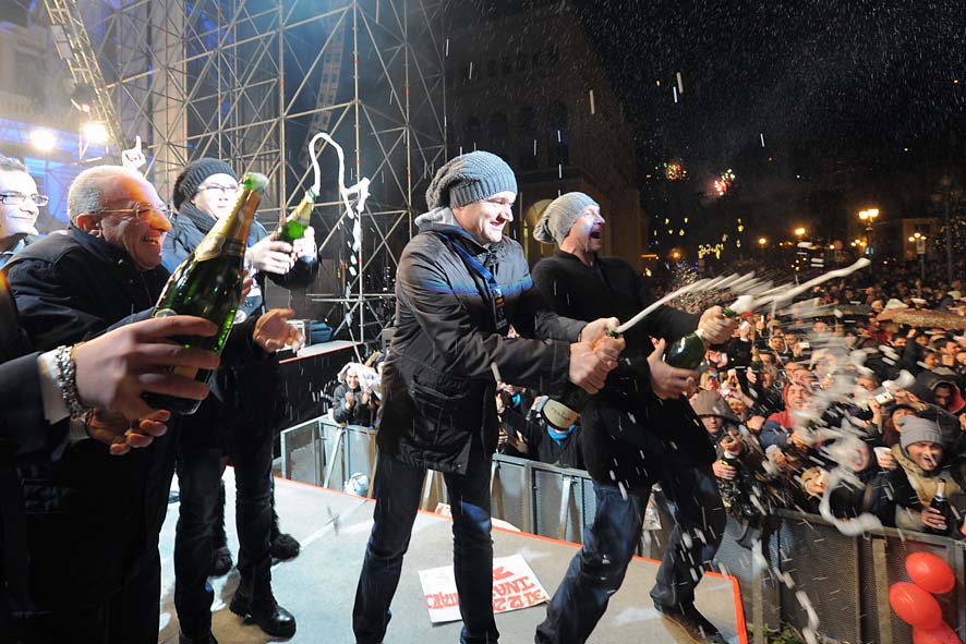   Salerno, Capodanno in Piazza Amendola, 31 dicembre 2010
