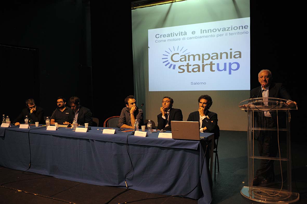   Il Sindaco De Luca all'incontro Campania Startup
