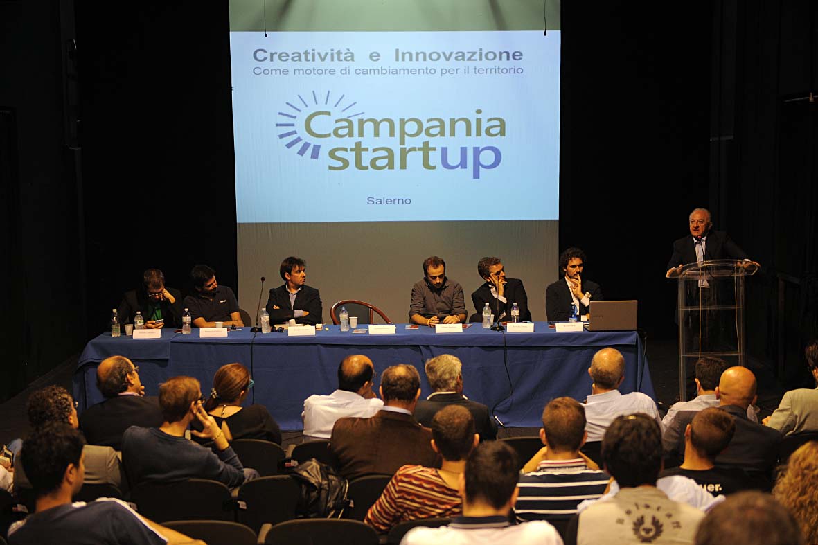   Il Sindaco De Luca all'incontro Campania Startup
