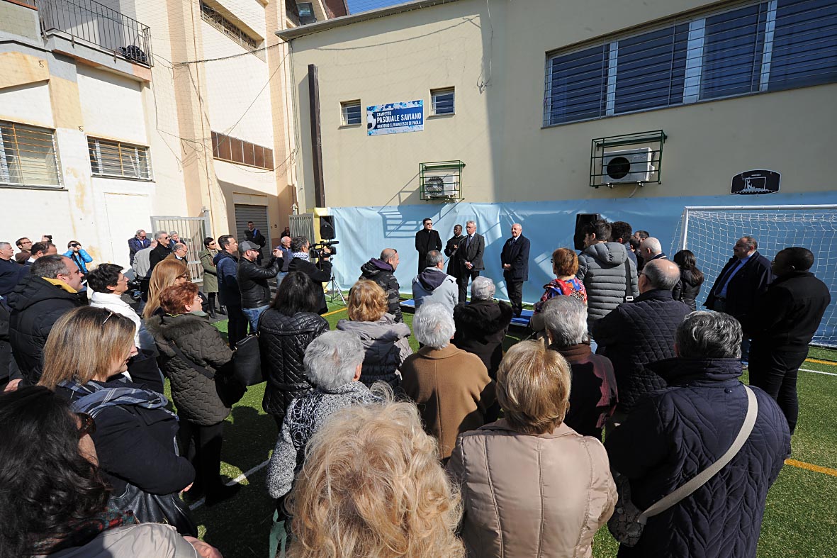   Inaugurato il campetto della Chiesa "S. Maria ad Martyres"
