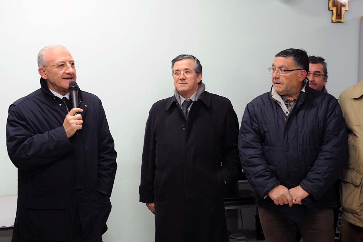   Il Sindaco De Luca inaugura il nuono impianto sportivo a Giovi Bottiglieri 
