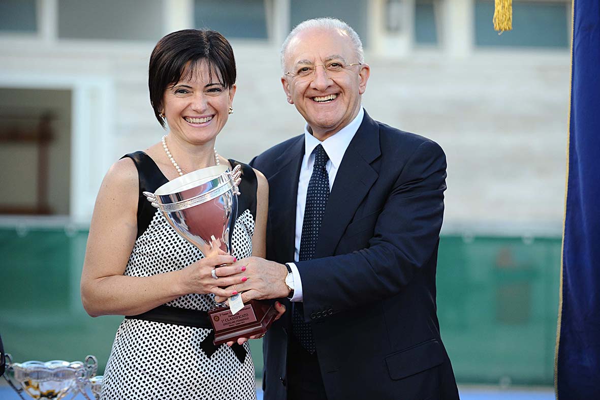   Il Sindaco De Luca inaugura i nuovi campi comunali di tennis 
