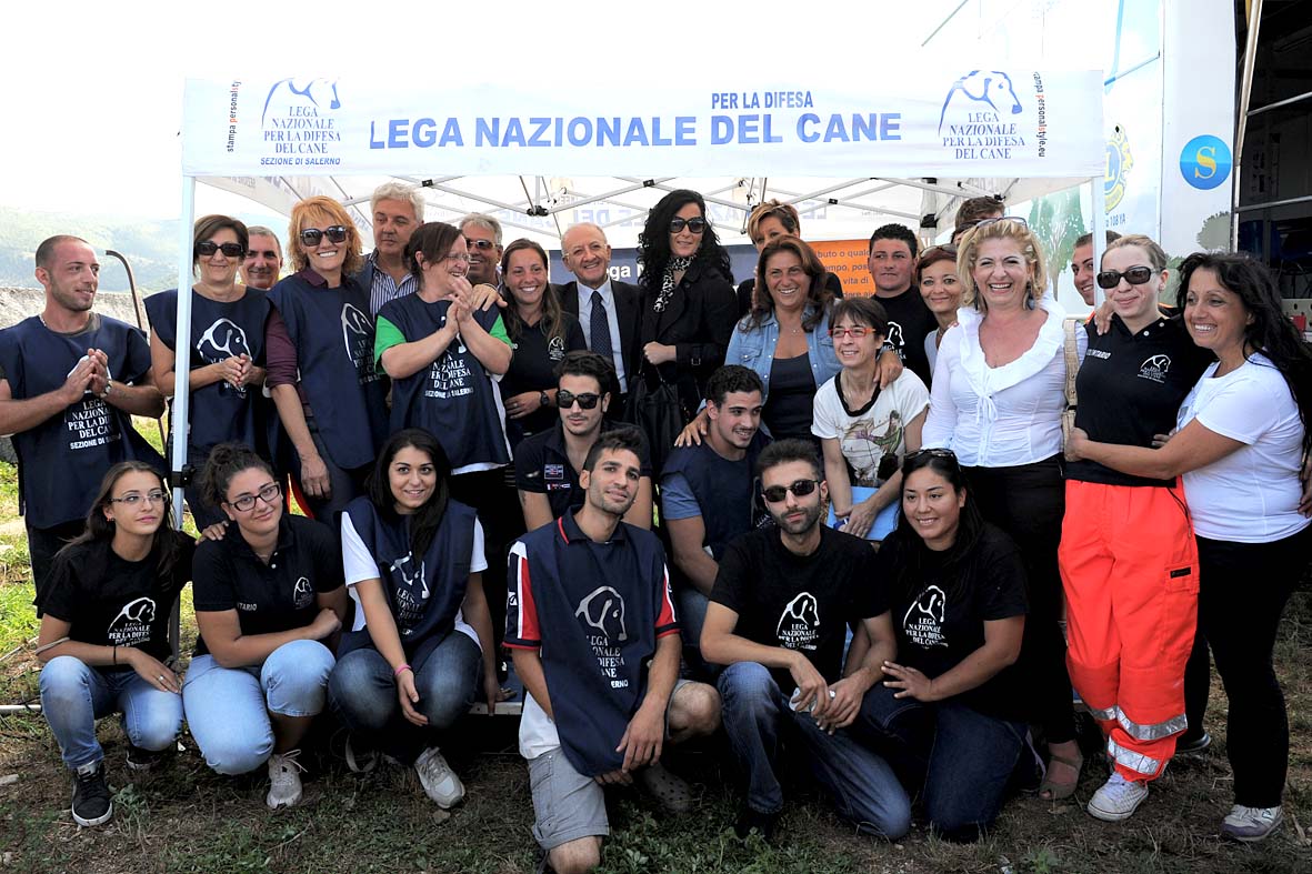   Il Sindaco e Vice Ministro De Luca visita il Canile Municipale Monte di Eboli 
