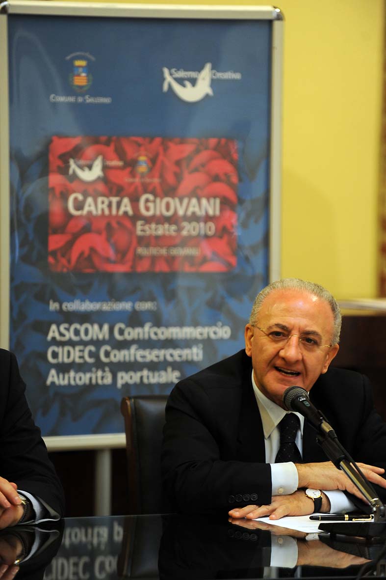   Estate 2010: nuove politiche giovanili a Salerno. La presentazione a Palazzo di Citta, 18 maggio 2010
