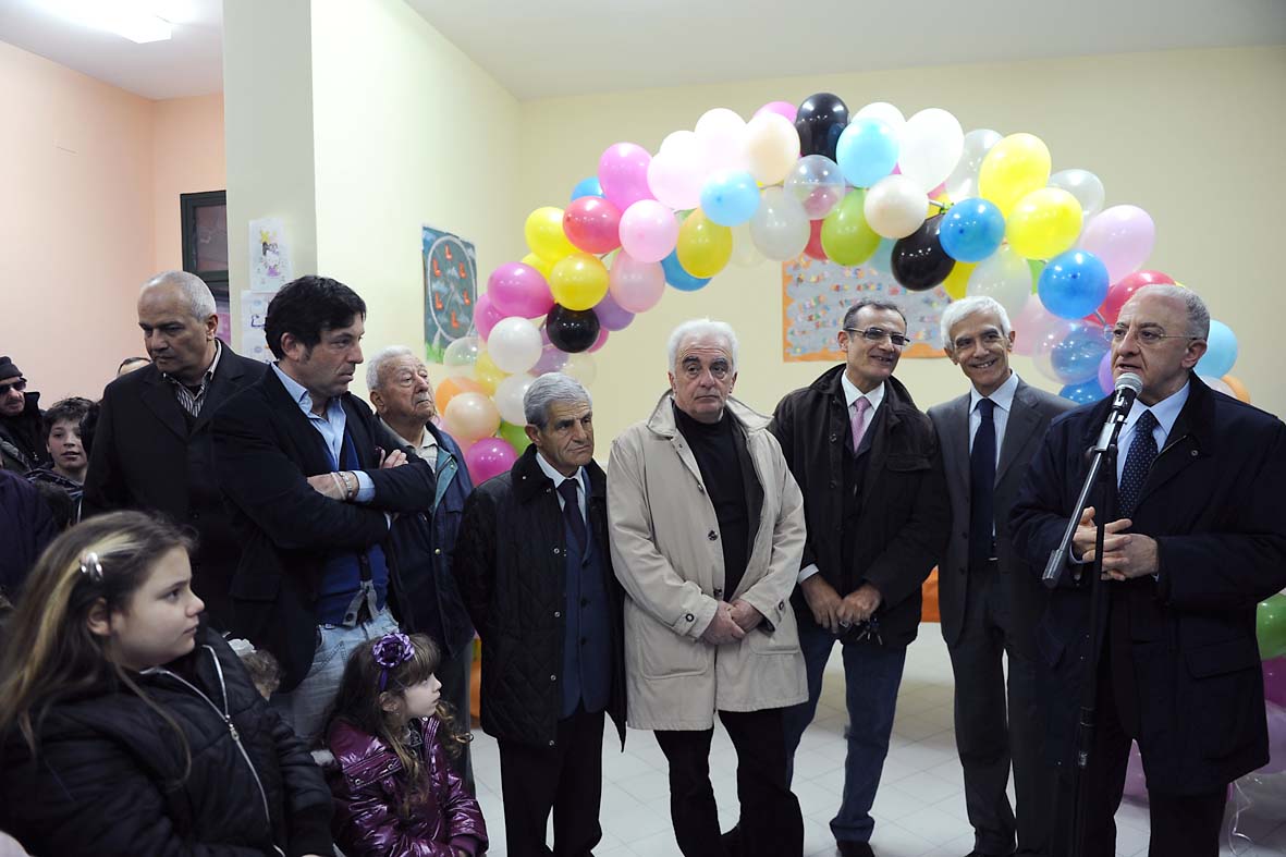   Inaugurazione Centro Polifunzionale e Centro per lInfanzia di via Monticelli. Salerno, 24 marzo 2011
