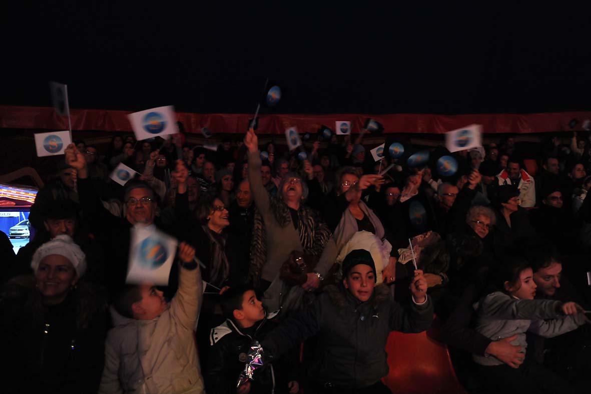   Appuntamento al circo per bambini, anziani, disabili e famiglie disagiate. Salerno, 14 febbraio 2012
