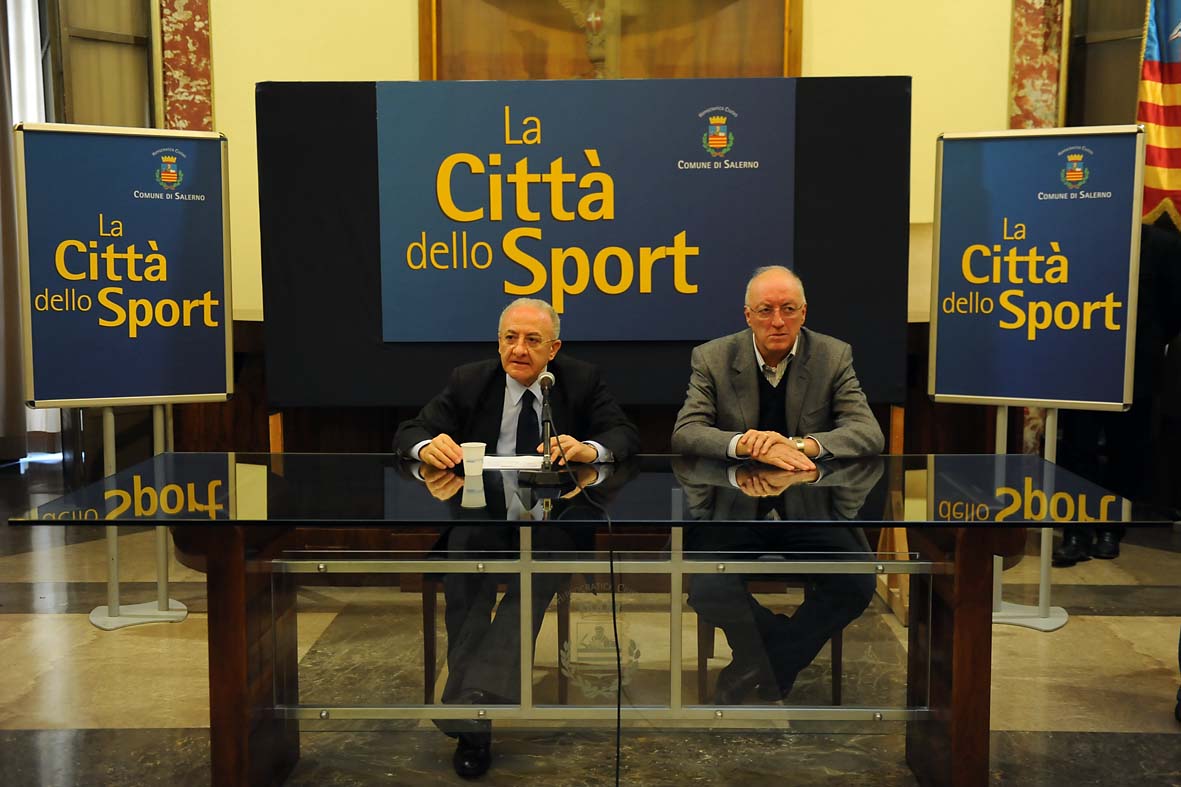   Salerno e lo Sport. Conferenza stampa al Comune. Salerno, 13 aprile 2011
