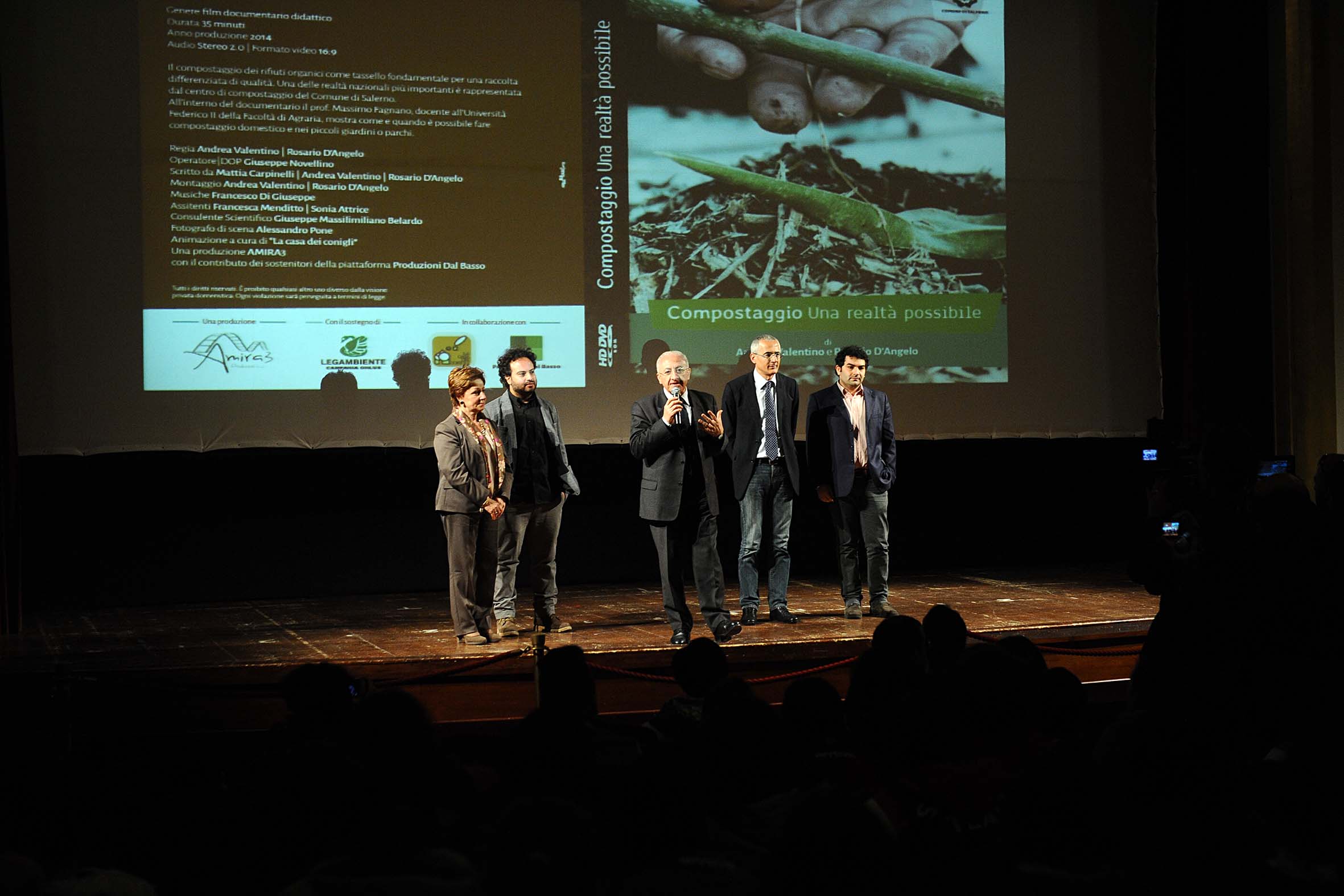   Presentato il documentario "Compostaggio: una realta' possibile"
