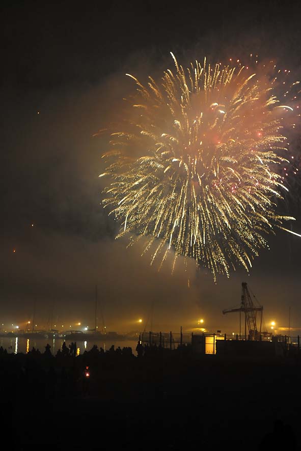   Capodanno in piazza a Salerno. Piazza della Liberta', 31 dicembre 2009
