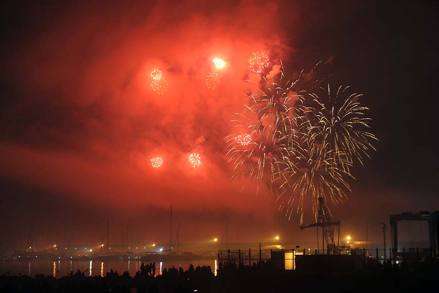   Capodanno in piazza a Salerno. Piazza della Liberta', 31 dicembre 2009
