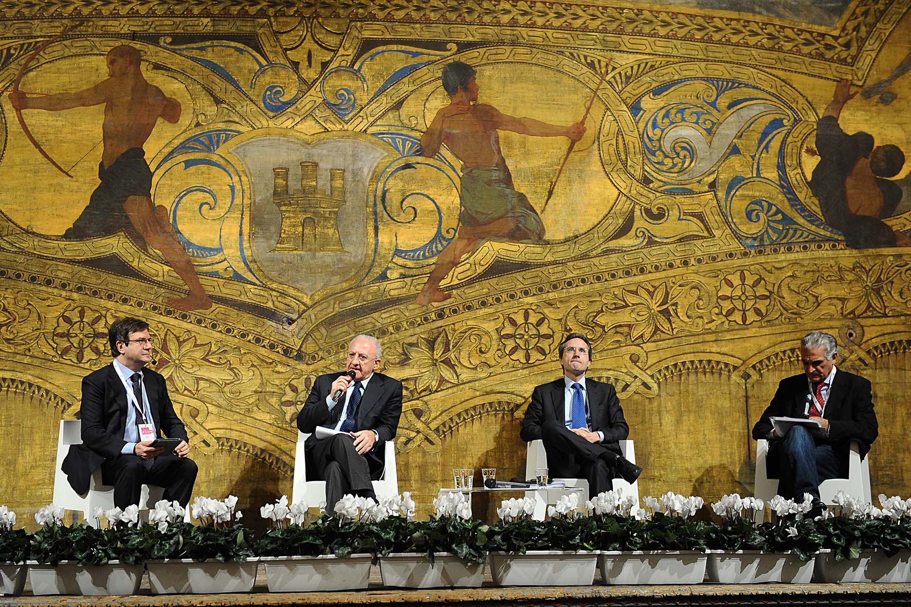   Il Sindaco De Luca all'Assemblea Pubblica di Confindustria Salerno
