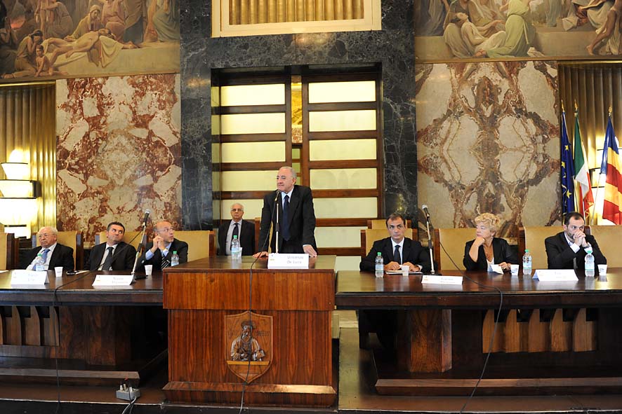   Presentazione del Centro Servizi Territoriali Sistemi Sud. Palazzo di Citta' 7 ottobre 2009 
