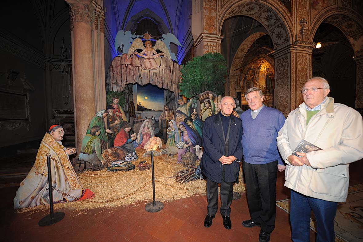   Luci d'Artista a Napoli: visita del Sindaco De Luca a San Gregorio Armeno
