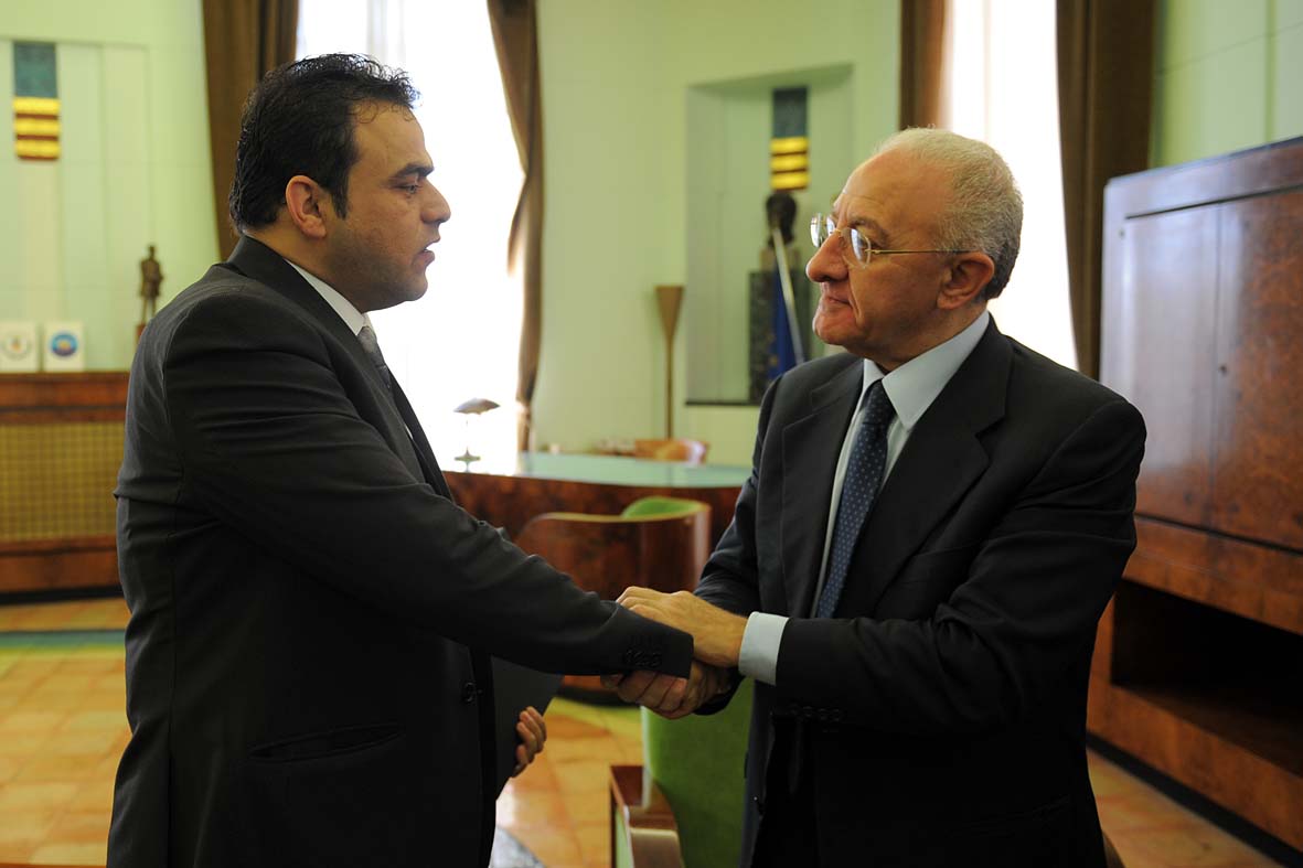   Il Sindaco De Luca riceve delegazione dell'ambasciata palestinese
