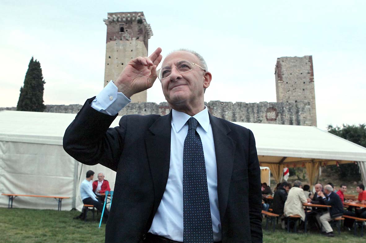   Il Sindaco De Luca a Verona per un confronto Nord-Sud sul Federalismo. Verona, 1 Giugno 2011.
