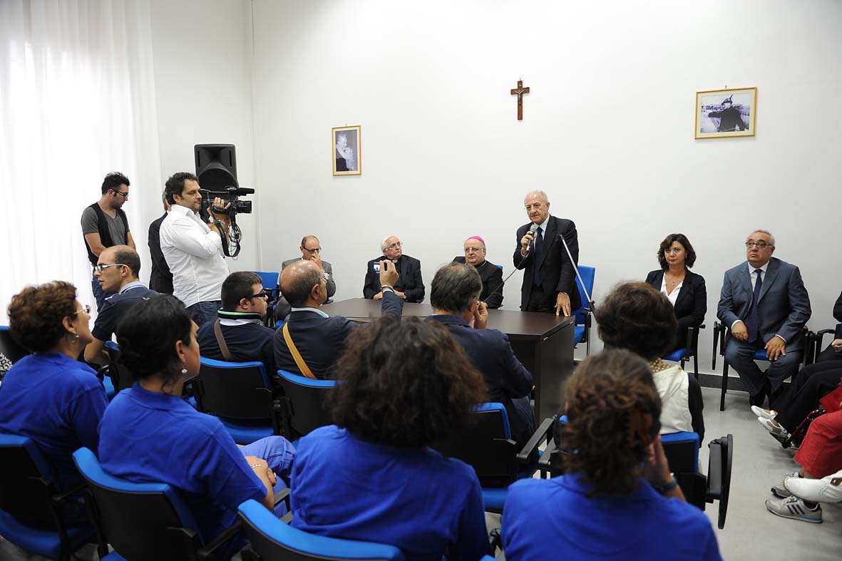   Il Sindaco De Luca alle celebrazioni 60? anniversario della Fondazione Don Gnocchi a Salerno
