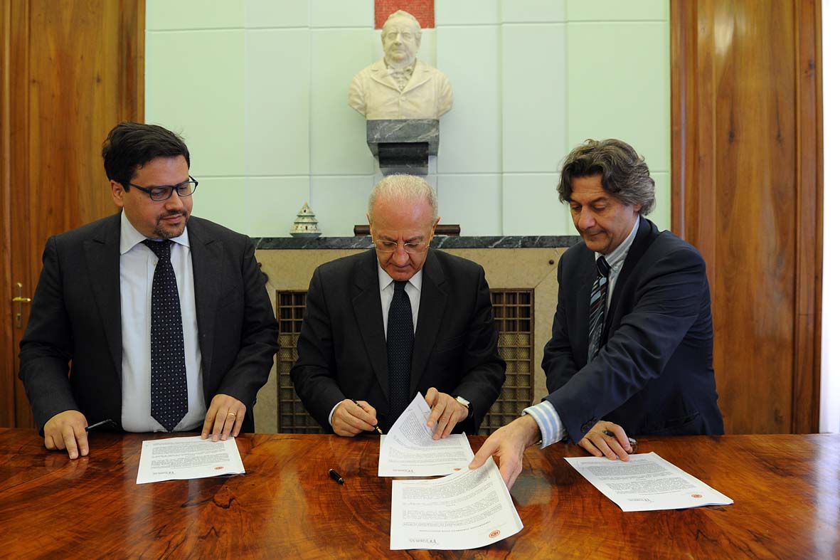   Accordo di cooperazione Fondazione Ebris ed Universita' di Salerno 

