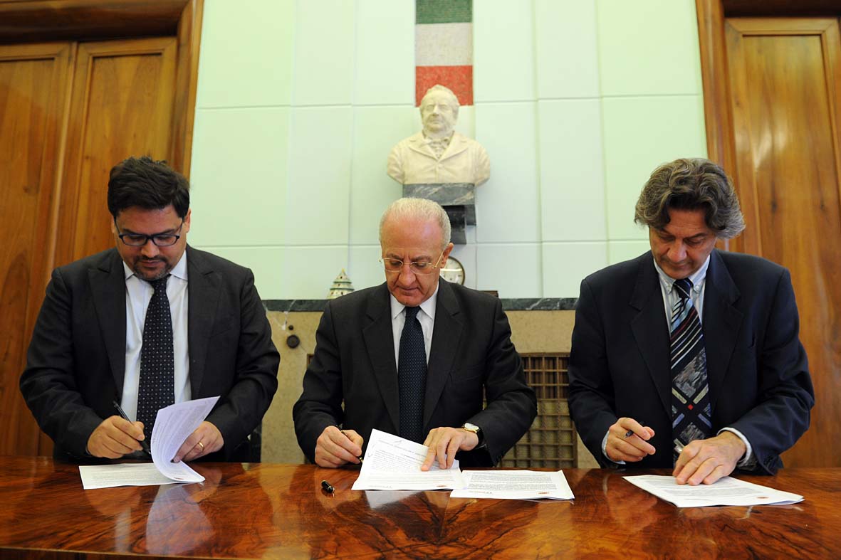   Accordo di cooperazione Fondazione Ebris ed Universita' di Salerno 
