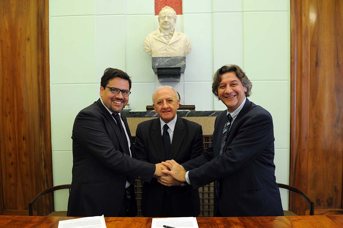   Accordo di cooperazione Fondazione Ebris ed Universita' di Salerno 
