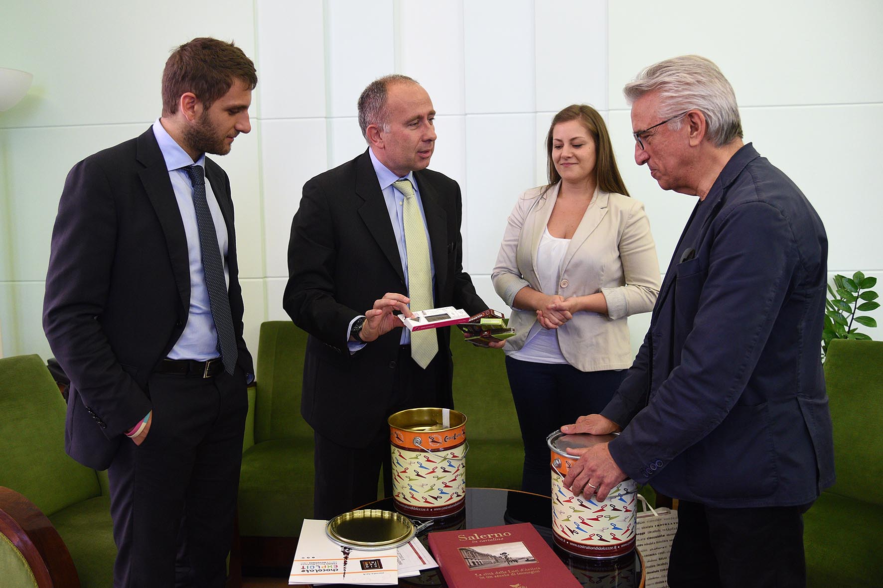   Salerno/Perugia, partnership operativa Luci d?Artista-Eurochocolate
