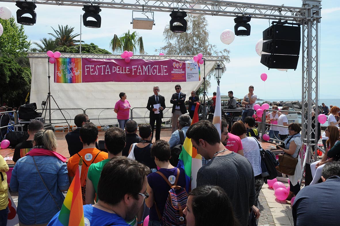   Il 3 maggio a Salerno la Festa delle Famiglie Arcobaleno
