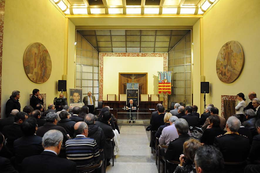   Conferenza stampa di fine anno. Sala del Gonfalone, Palazzo di Citta', 29 dicembre 2009

