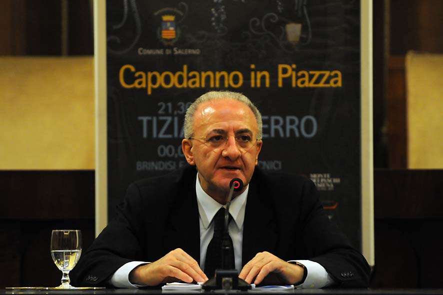   Conferenza stampa di fine anno. Sala del Gonfalone, Palazzo di Citta', 29 dicembre 2009
