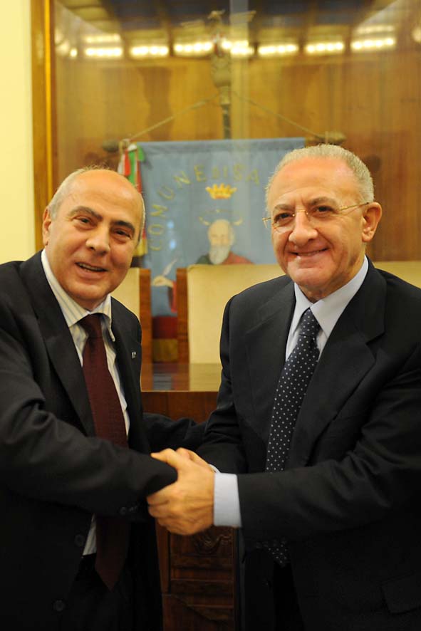   Metropolitana: stipula intesa con RFI per gestione infrastruttura. Salerno, 3 dicembre 2010
