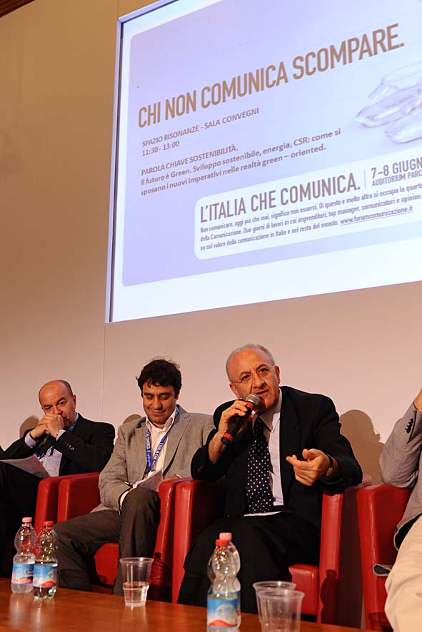   Intervento del Sindaco Vincenzo De Luca al Forum Comunicazione Pubblica. Roma, 8 giugno 2011
