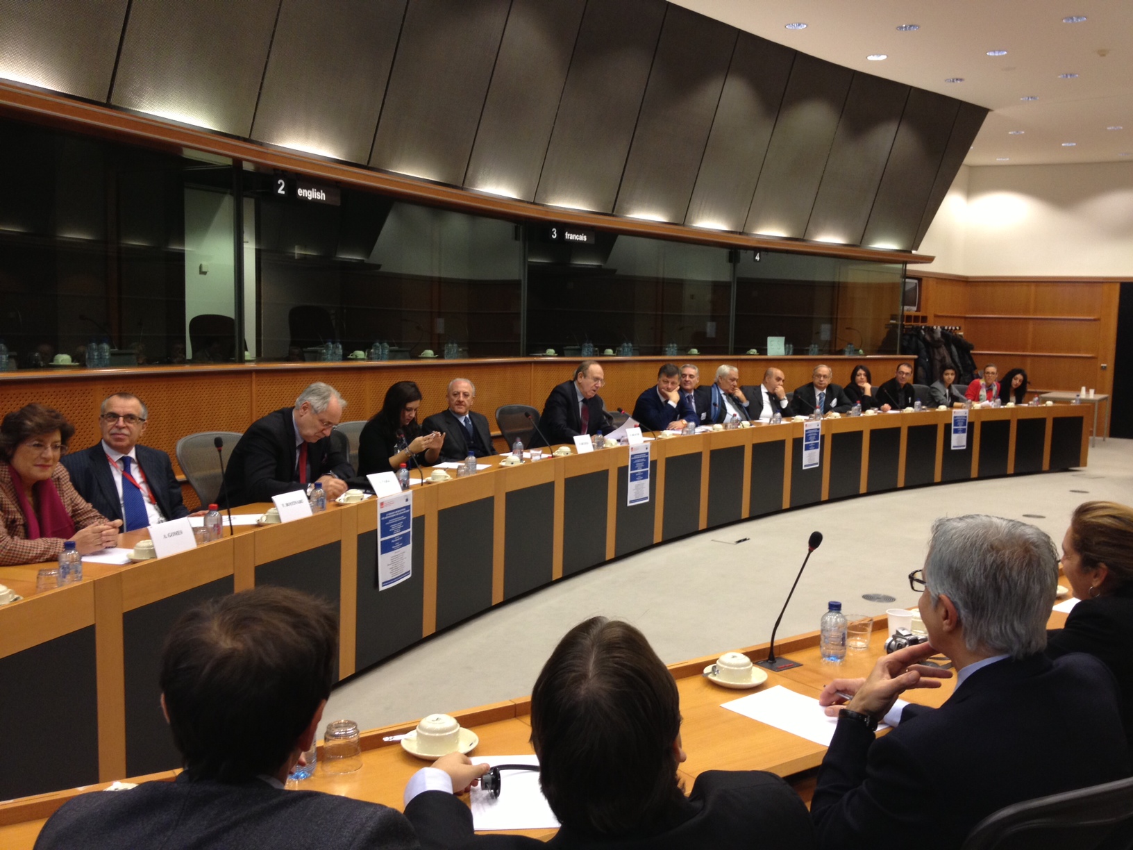   Il Sindaco De Luca al Parlamento Europeo a Bruxelles
