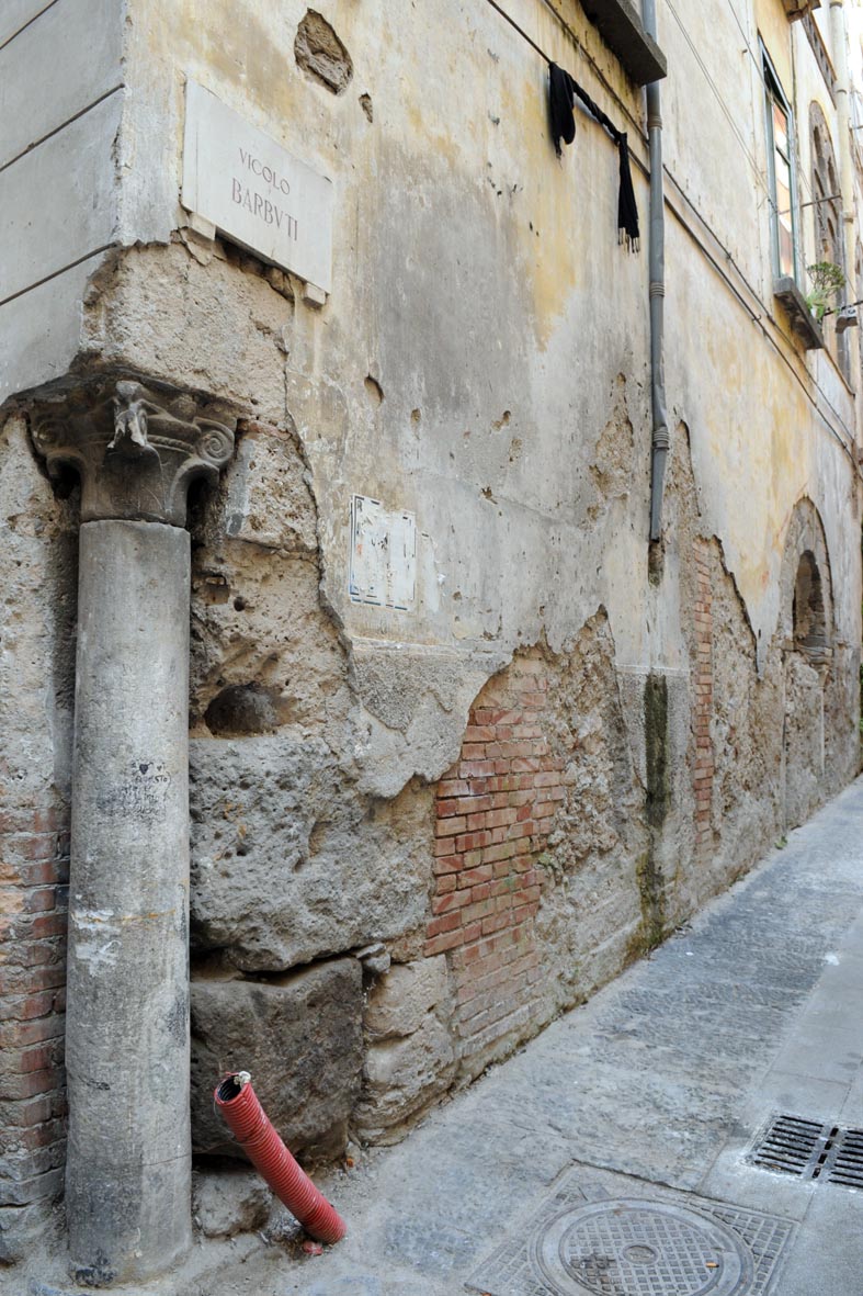   Il Sindaco De Luca da' il via ai lavori per la ristrutturazione di Palazzo Fruscione. Centro storico 9 settembre 2009
