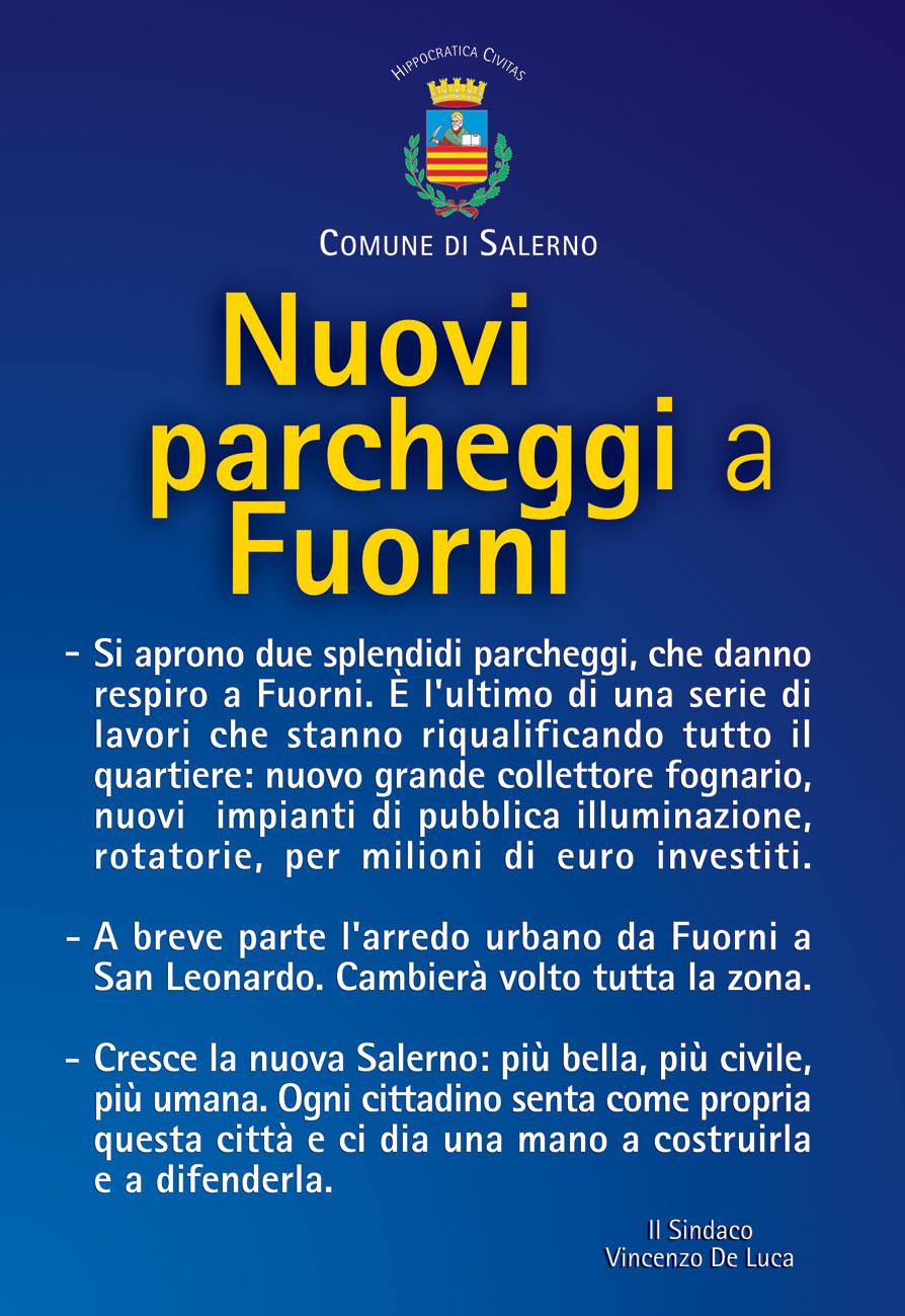   Fuorni: l'Inaugurazione dei nuovi parcheggi. Venerd 18 settembre 2009
