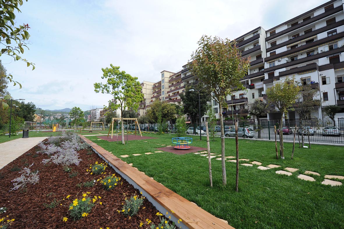   Inaugurato un nuovo parco urbano in via Buongiorno
