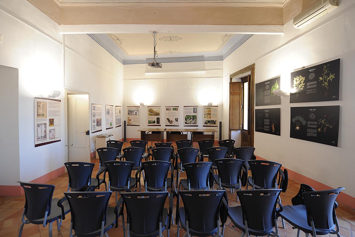   Un'aula didattica ed una sala multifunzionale nei Giardini della Minerva
