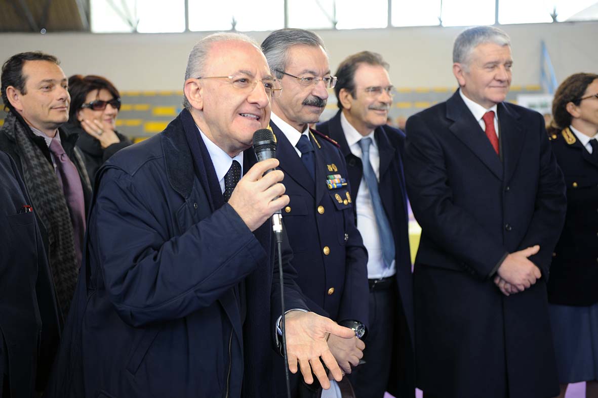   Il Sindaco Vincenzo De Luca alla manifestazione Icaro
